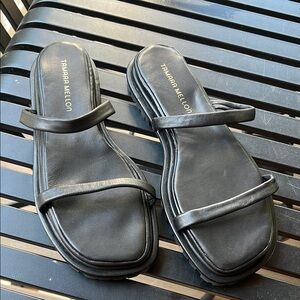 Tamara Mellon Pillow Top Console Lug Slide